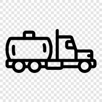 schwere LKW, Fracht, Transport, LKW symbol