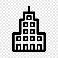 height, architecture, engineering, construction icon svg