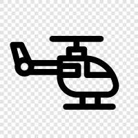 Hubschrauber, fliegen, Luftfahrt, Rotor symbol