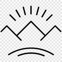 high, summit, summit view, beautiful icon svg