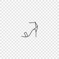 high, stiletto, sandals, pumps icon svg