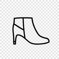 high heel, heel, shoes, designer icon svg