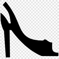 high heels, heels, stilettos, pumps icon svg