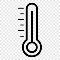 high, low, degrees, Celsius icon svg