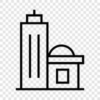 high rise, skyscraper, Tower icon svg