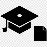 high school diploma, diploma, school report, education news icon svg