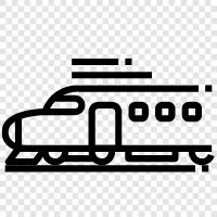 highspeed train, highspeed rail, bullet train, train icon svg