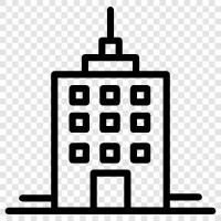 highrise, architecture, construction, engineering icon svg