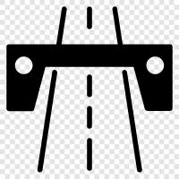 highway, street, drive, path icon svg