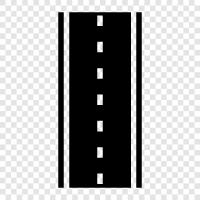 highway, byway, pavement, driving icon svg