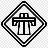 Autobahn, Straße, Deutschland, Europa symbol