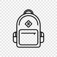 hiking backpacks, outdoor backpacks, travel backpacks, school backpacks icon svg