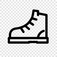 hiking, boots, waterproof, insulation icon svg