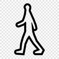 hiking, jogging, running, trekking icon svg