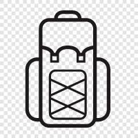 hiking, camping, backpacking, travel icon svg