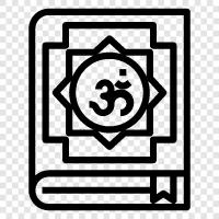 Hinduism beliefs, Hindu scriptures, Hindu symbols, Hindu festivals icon svg