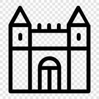 Historic, State, Architecture, Historic Site icon svg