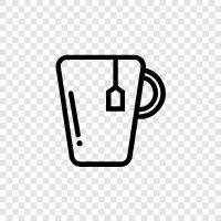 history, health, benefits, caffeine icon svg