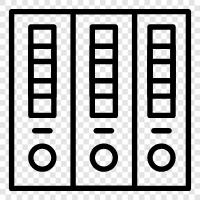 Geschichte, Erinnerung, Erhaltung, Archiv symbol