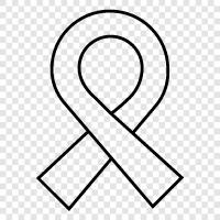 HIV Awareness Ribbon, AIDS Awareness Ribbon, sexual health awareness ribbon, Awareness Ribbon icon svg