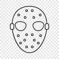 Hockey, Mask, Sport, Hockey Mask icon svg