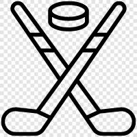 hockey, sport, game, action icon svg