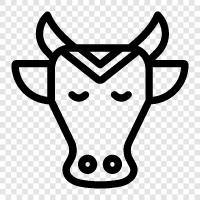 holy cow, religious, spiritual, faith icon svg