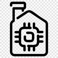 home automation, Control4, Ecobee, Nest icon svg