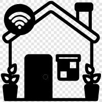 Home Automation, Smart Home Gadgets, Smart Home Technologie, Home Autom symbol