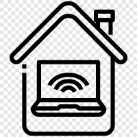 Home Automation, Home Security, Smart Home Devices, Smart Home Technology icon svg