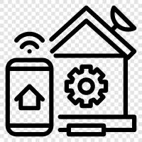 home automation systems, home automation products, home automation software, home automation icon svg
