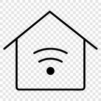 Home Automation, Home Security, Home Monitoring, Smart Home Devices icon svg