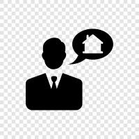 home buying, real estate, house buying, real estate agent salary icon svg