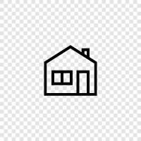 home, real estate, rental, property icon svg