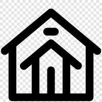 Home, Property, Real Estate, House Hunting icon svg