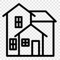 home, place, residence, building icon svg