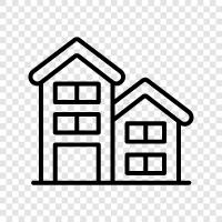 home, luxury, property, real estate icon svg