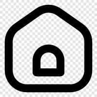 home design, home remodeling, home decorating, home staging icon svg