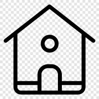 Home furnishings, furniture, decor, accessories icon svg