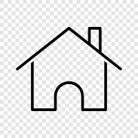 home, living, apartments, neighborhoods icon svg