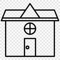 Home Improvement, House, House Cleaning, House Painting icon svg