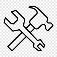 home improvement, tool, toolbox, hardware icon svg
