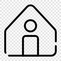Home improvement, Remodeling, Renovation, House icon svg