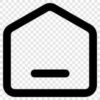 Home improvement, renovating your home, remodeling your home, home staging icon svg