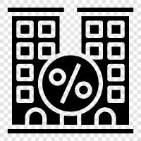 home loan, refinance, mortgage rates, mortgage calculators icon svg