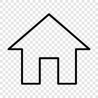 home, real estate, rental, apartments icon svg