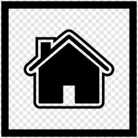 home, property, architecture, rooms icon svg