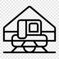 home, estate, property, lodging icon svg