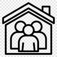 home, living, rooms, interior icon svg