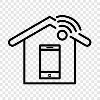 Home Security, Smart Appliances, Smart Home Automation, Smart Home Gad icon svg